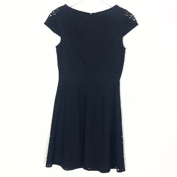 J. Crew Laser-Cut Cap-Sleeve Dress - Picture 6 of 9